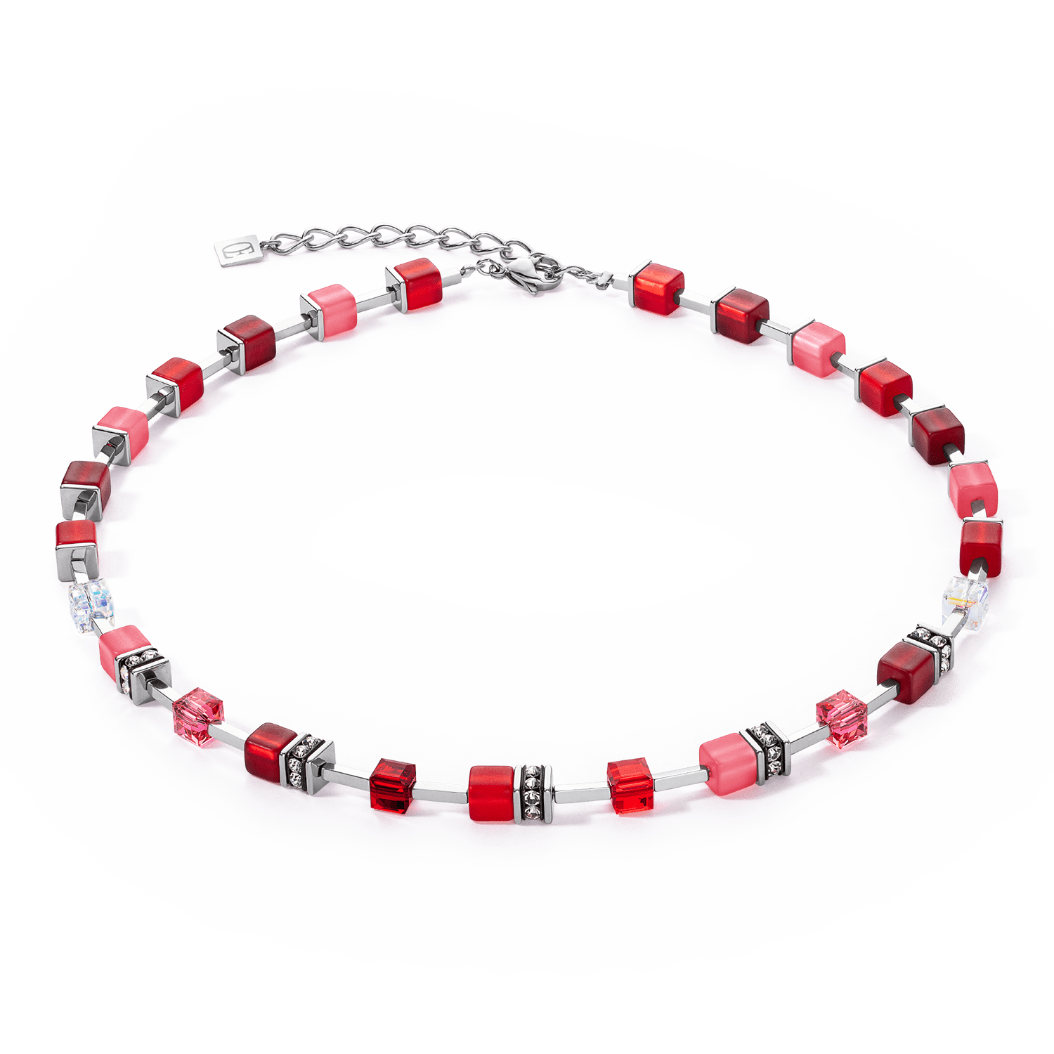 GeoCUBE® Iconic Pure Necklace Red